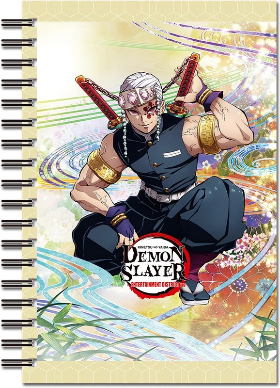 Tengen Uzui Spiral Notebook by Great Eastern Entertainment