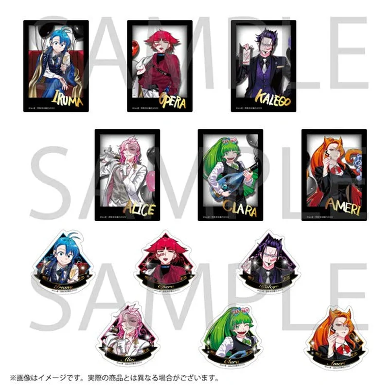 Iruma-kun IF Club Babyls Sticker (Random Single) by Welcome to Demon School! Iruma-kun