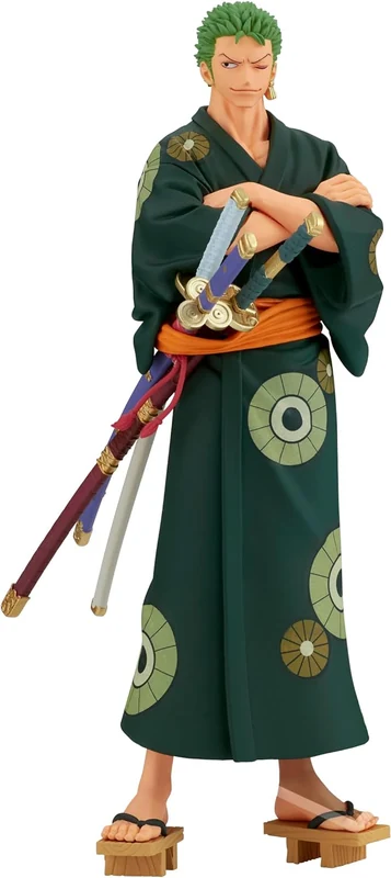 Zoro Wano Yukata DXF Figure by Bandai Spirits