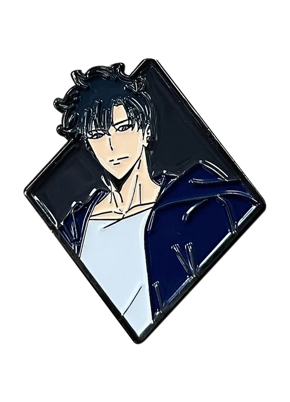 Sung Jinwoo Diamond Portrait Pin by Great Eastern Entertainment