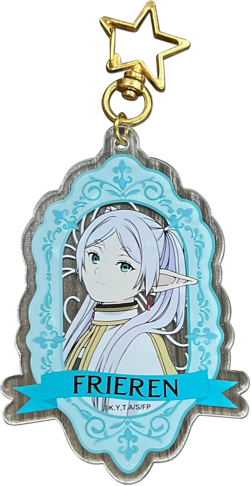 Frieren Portrait Acrylic Keychain by Great Eastern Entertainment